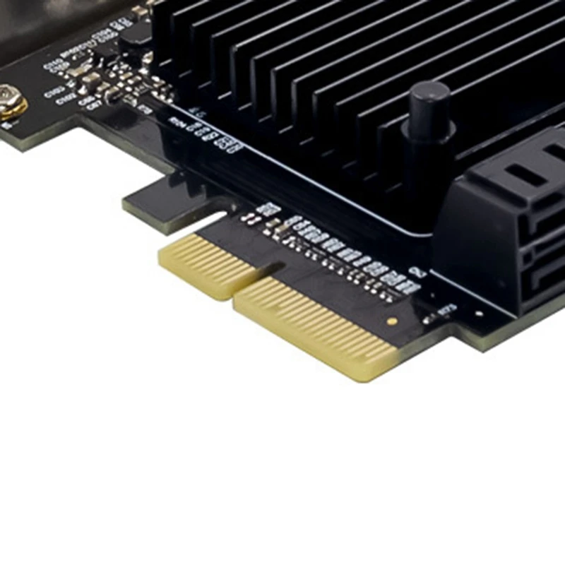 

Hard Disk Expansion Card, Pci-E Asm1161 Six-Port Sata 3.0 6Gb/S Channel Expansion Card for Windows/Linux, Etc.
