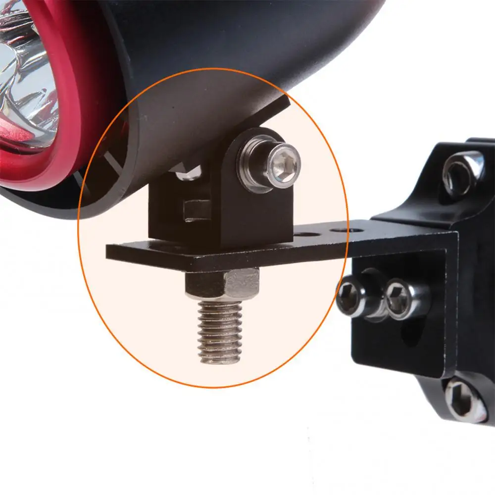 

Motorcycle Headlight Mounting Bracket Rotating Aluminium Alloy LED Turn Signal Mounting Holder