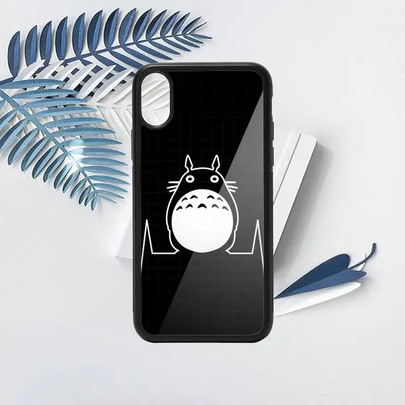 

Totoro Miyazaki Hayao anime Phone Case PC for iPhone 11 12 pro XS MAX 8 7 6 6S Plus X 5S SE 2020 XR