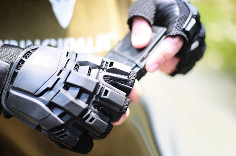

Tactical Gloves Army Military Airsoft Shooting Gloves Adult Combat Paintball Training Climbing Half Finger Gloves Men Outdoor