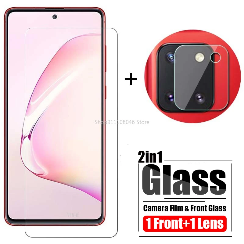 

For Samsung Galaxy S10 Lite Protective Glass On For Samsung Note 10 Lite Screen Protector Camera Lens Tempered Film Note10Lite