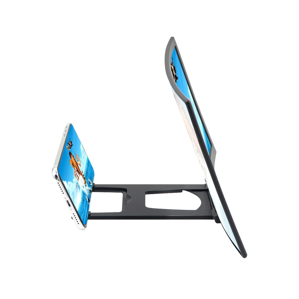 3D Screen Amplifier 12 Inch Mobile Phone Magnifier Video for Smartphone Stand Eyes Protection Holder | Инструменты