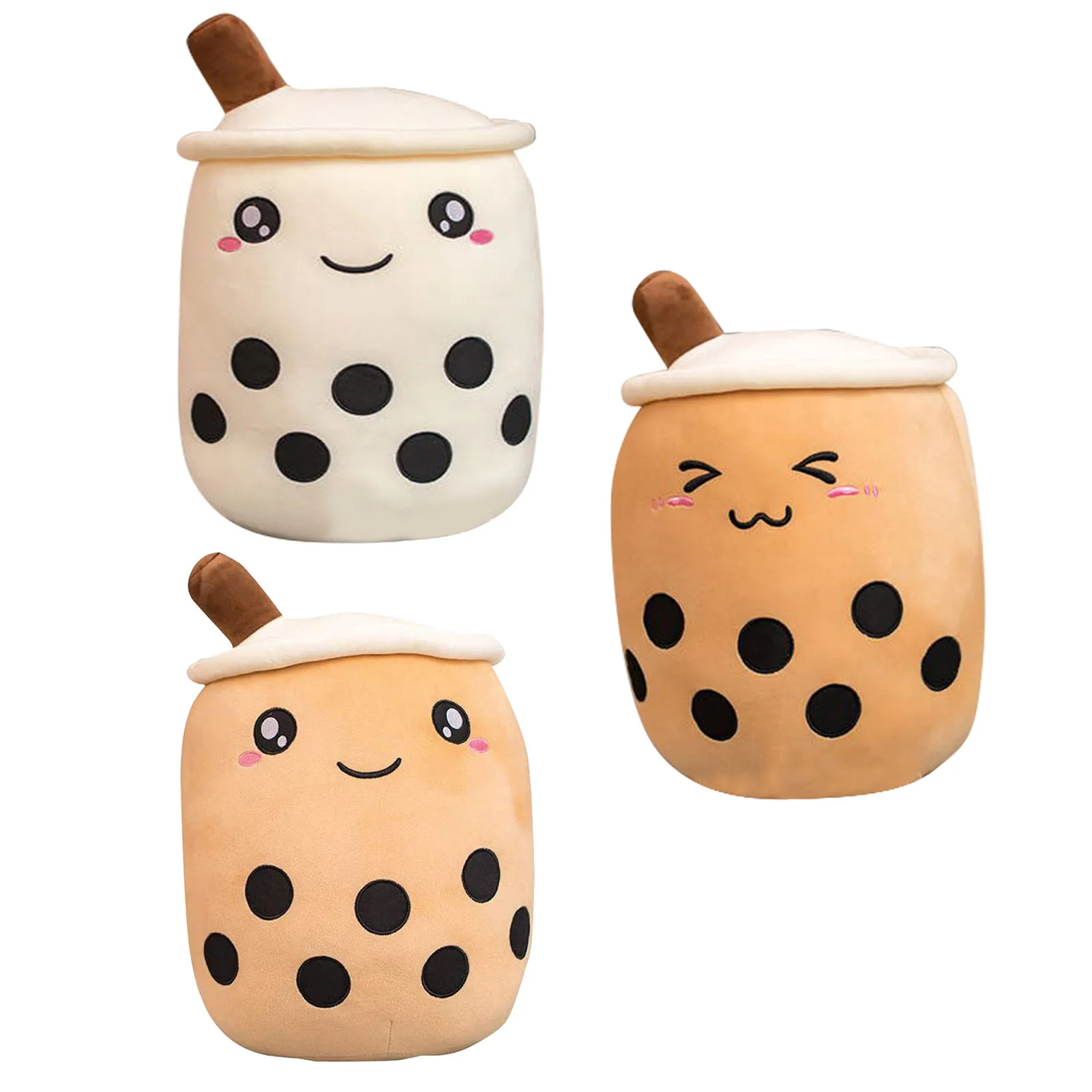 

Real-life Bubble Tea Cup Plush Toy Pillow Stuffed Food Milk Tea Soft Doll Milk Tea Cup Pillow Cushion Kids Toys Birthday Gift