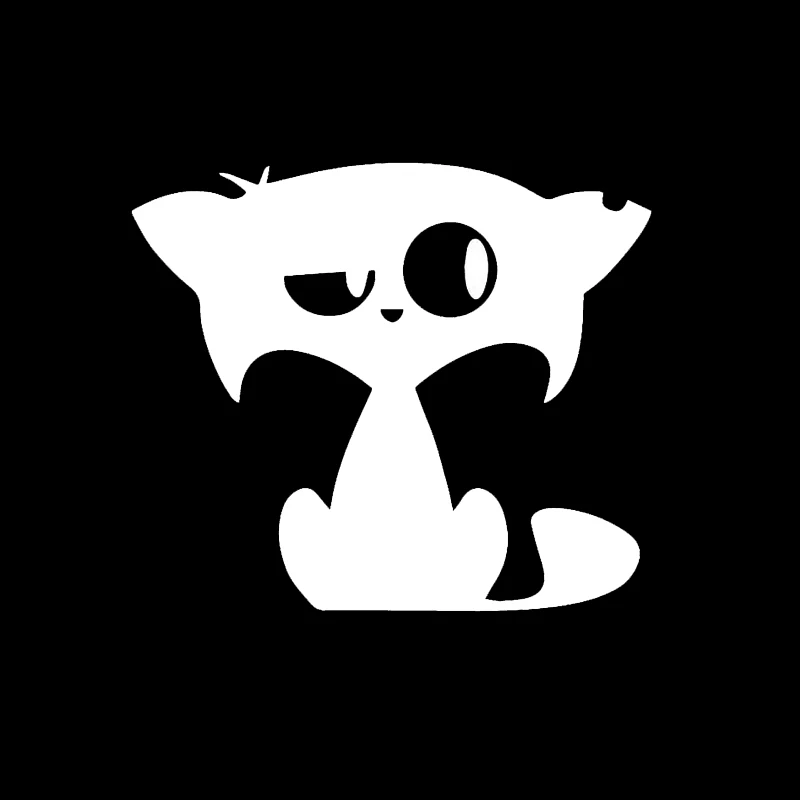

Car Sticker Sweet Cat Cute Car Waterproof PVC Sticker Car Motorcycle Sticker Funny Car Bumper Sticker 15 Cm*12.9cm