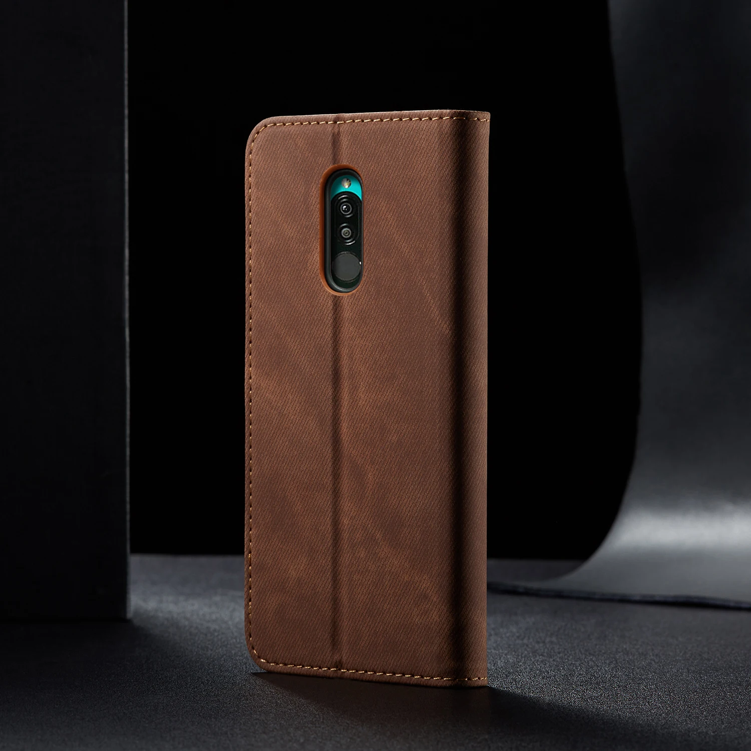 Чехол-книжка в стиле ретро для Xiaomi Redmi 8 Redmi 8A, чехол из джинсовой ткани с подставкой и бумажником, задняя крышка для Redmi 7 7A, Fundas