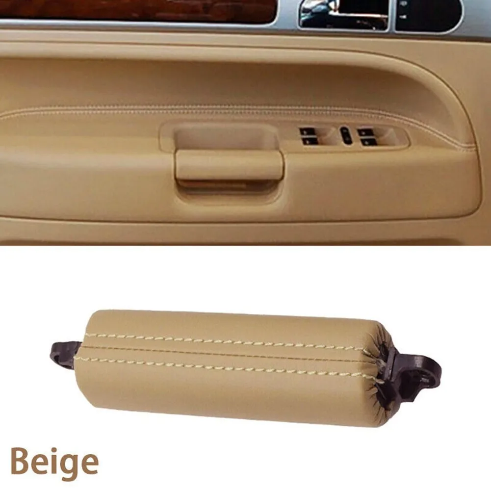 1 * украшение ручки для Touareg 2003-2010 бежевая кожаная Натяжная ручка левой внутренней