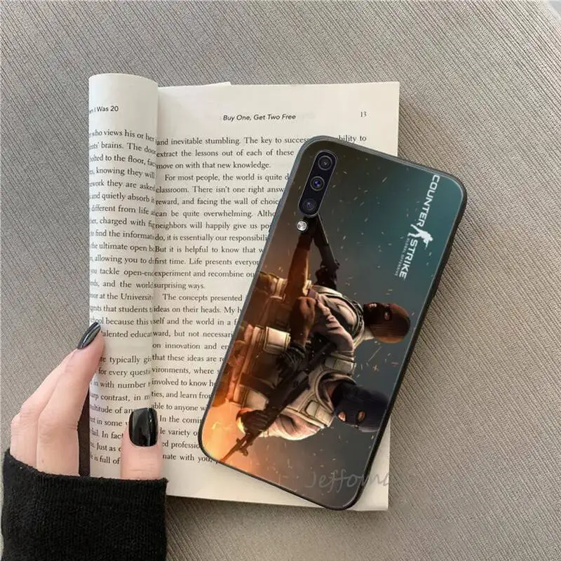 

Counter-strike CS Phone Case For Samsung galaxy S note 7 8 9 10 20 fe edge A 6 10 20 30 50 51 70 lite plus Soft Silicone Funda