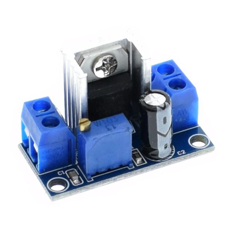 LM317 DC-DC 1.5A 1 2-37V Регулируемый блок питания DC преобразователь понижающий модуль