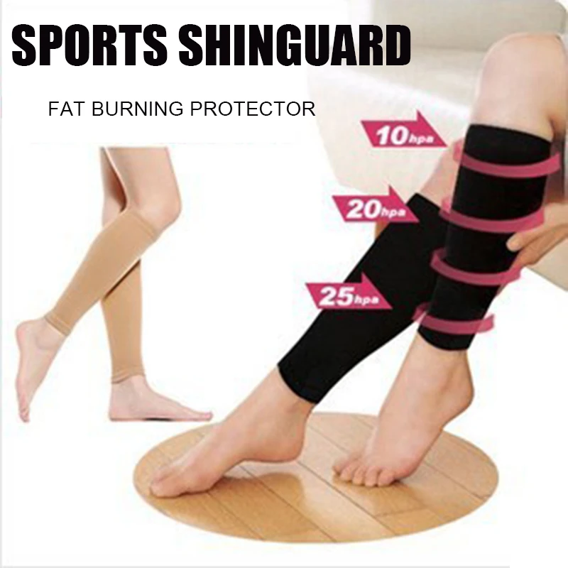 

Sports Pressure Calf Compression Sleeve Leg Pussure Socks Support Knitting Knee Pads For Running Fitness Women Men EDF