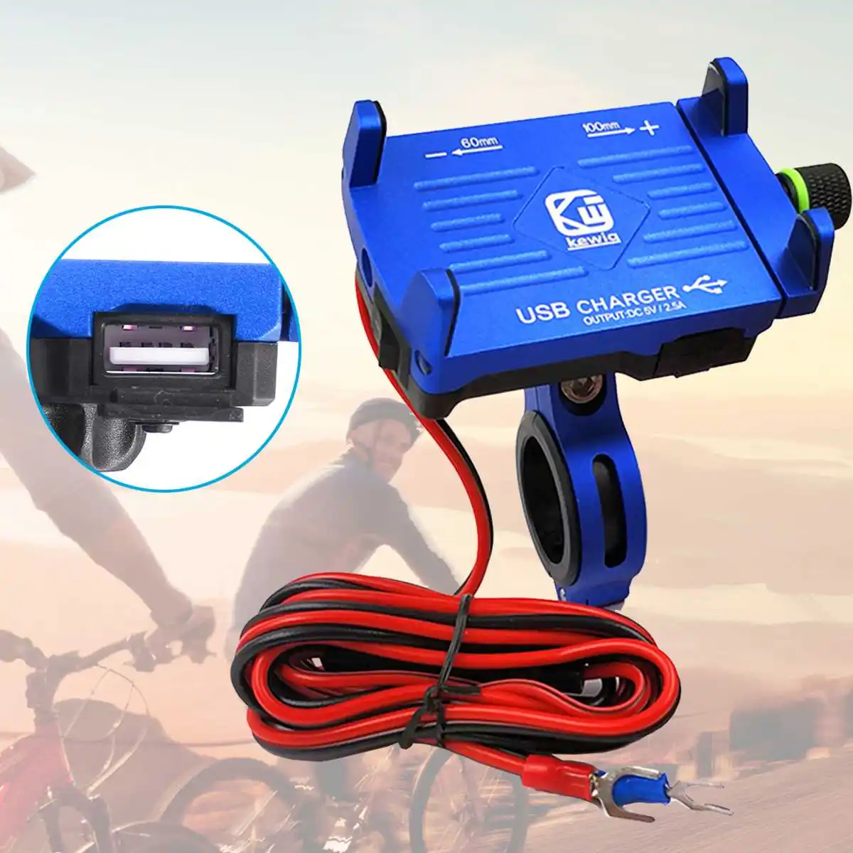 motorcycle phone holder charger usb charging bike handlebar clip mobile phone holder for electric motorbike mountain bike holder free global shipping