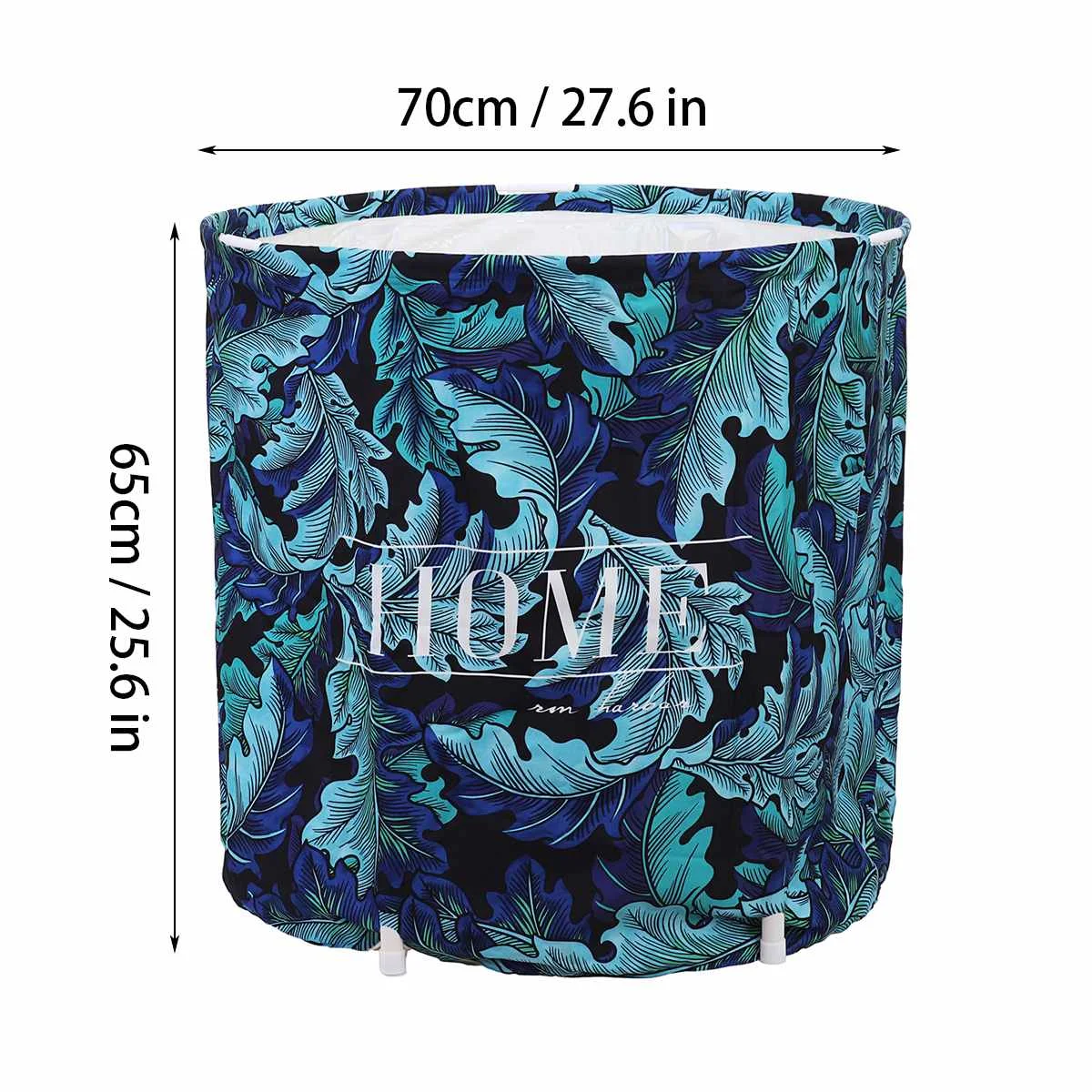 

70cm Portable Foldable Bathtub High quality Thickened Adult Bathtub Home Single Sauna SPA Massage Pool Plastic Bathing Bucket