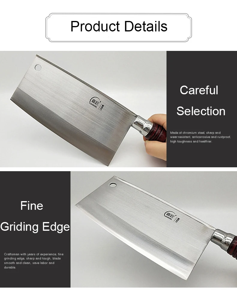 Кухонные ножи мясника Инструменты Профессиональные Китайские супер острые