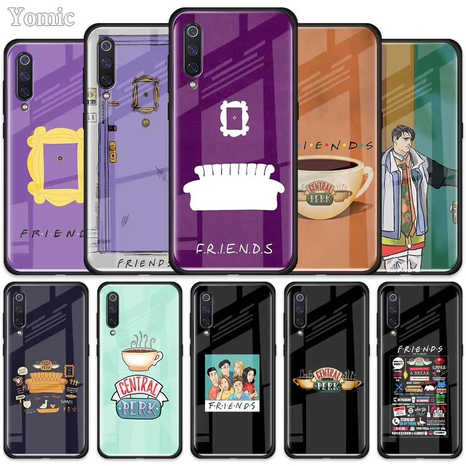 Чехол с закаленным стеклом для Xiaomi Redmi Note 10X 9 9S 8 8T K30 K20 Pro K30i Mi A3 9T 10 Youth|Бамперы| |