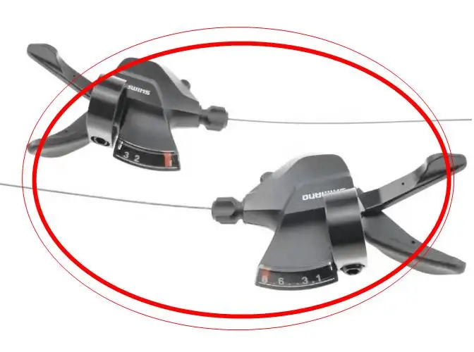 SL-M315 триггерный переключатель передач переключатели велосипеда M315 2S 3s 7S 8S 21s 24S