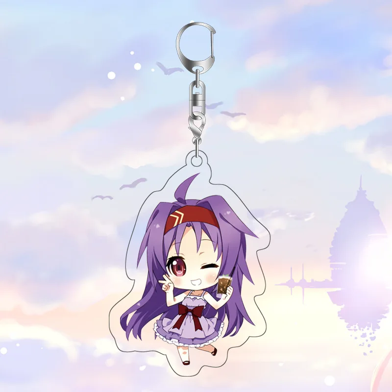 Аниме меч искусство онлайн сумки подвески Брелоки Мода японский мультфильм
