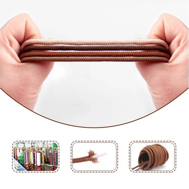 1 pair of top quality laces Round Shoelaces round sneakers laces solid laces multiple colors rich 80 100 120 140 160 cm laces