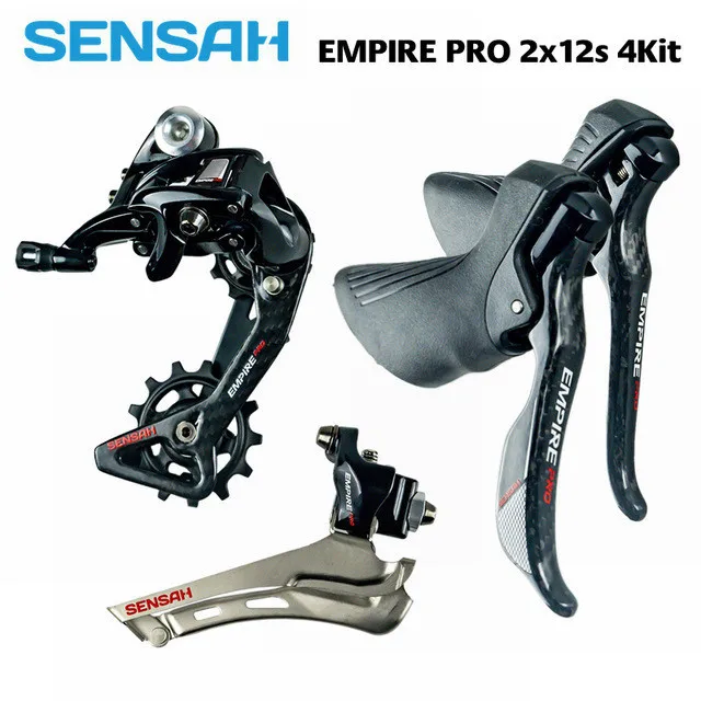 SENSAH EMPIRE PRO 4 6 8 комплектов углеродное волокно 2x12 Скоростей 24 с дорожный набор R/L