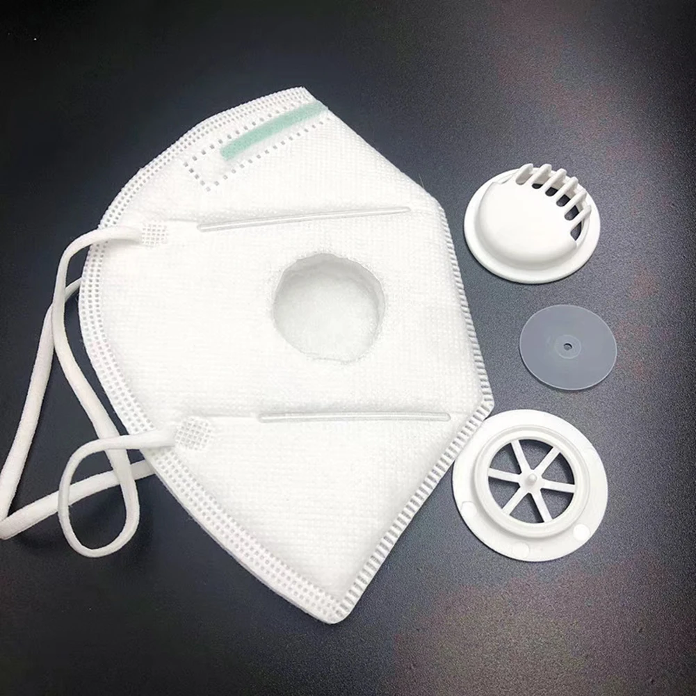 10 шт. маска для лица воздушный дыхательный клапан защитная сделай сам