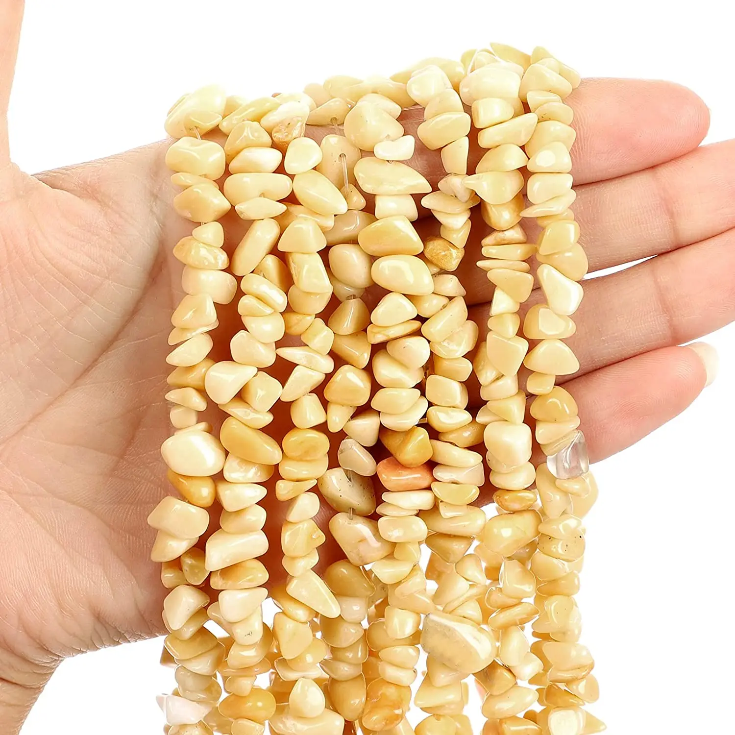 

LW006 натуральные резиновые бусины, старинный топаз 5x8 мм, бусины неправильной формы для изготовления ювелирных изделий