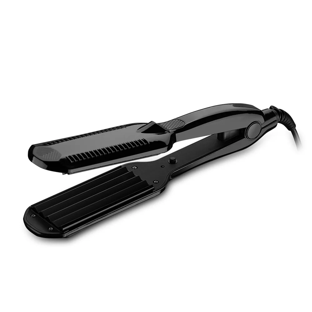 

Hot corrugated iron hair Curler iron crimped hairstyle Electronic chapinha corrugation flat irons wave styling tools