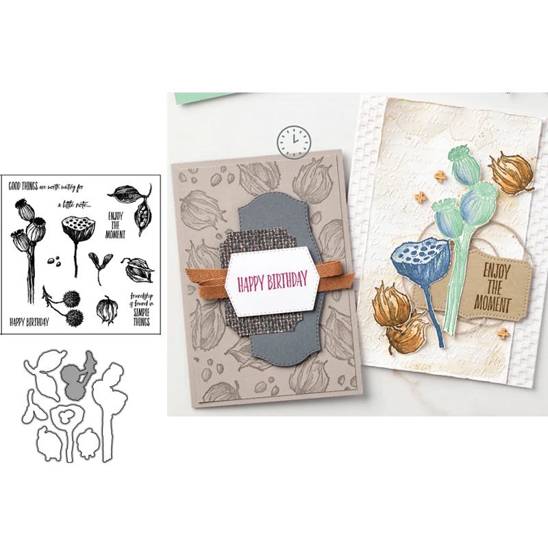 

Stamps and Metal Cutting Dies Stencil for Dies Scrapbooking Paper Cards Making Decora Crafts New Cutting Dies for 2021