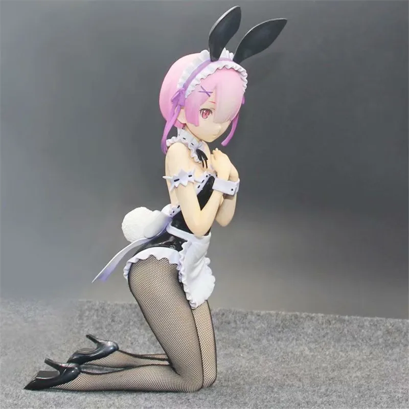 Re: жизнь в другом мире от Zero Rem/Ram Bunny Ver. ПВХ кролик девочка кукла Фигурка Коллекция Модель игрушки