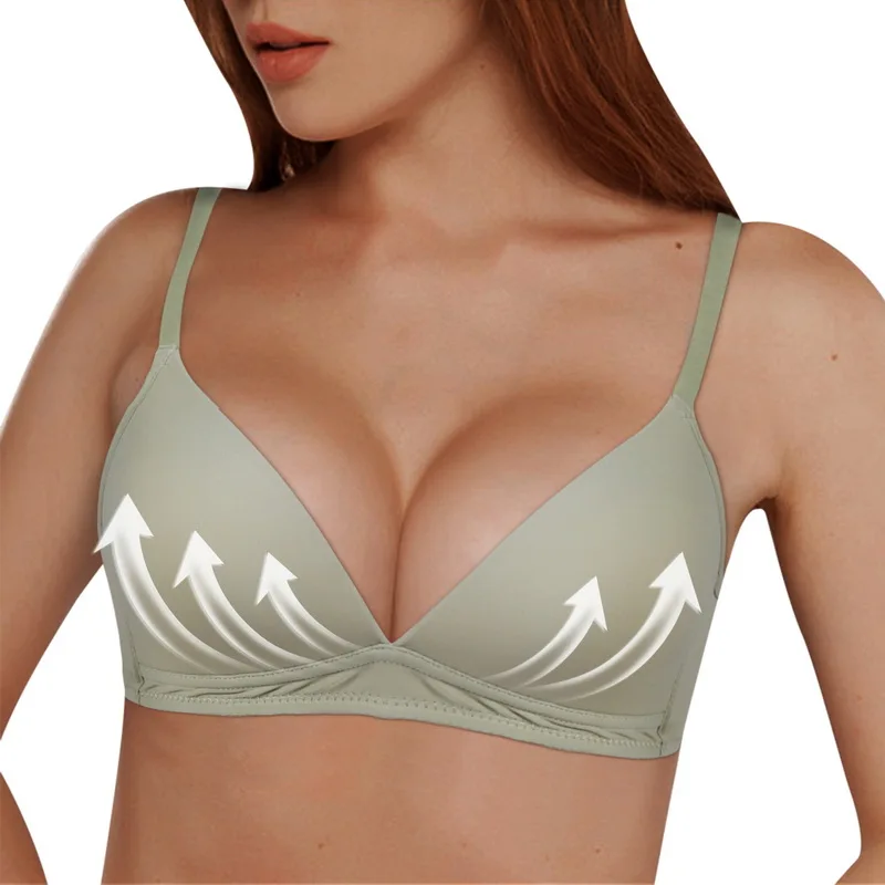 

Candy Colors Seamless Sexy Bra For Women Bralette Wire Free Push Up Bra Brassiere Female Underwear Lingerie Fitness Intimates