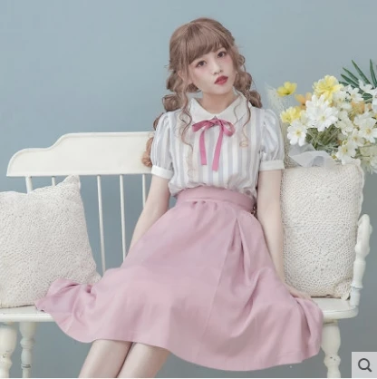 

Princess sweet lolita skirts Dolly＋Delly Original design star night streamer water wave texture luster skirts Dolley-00146