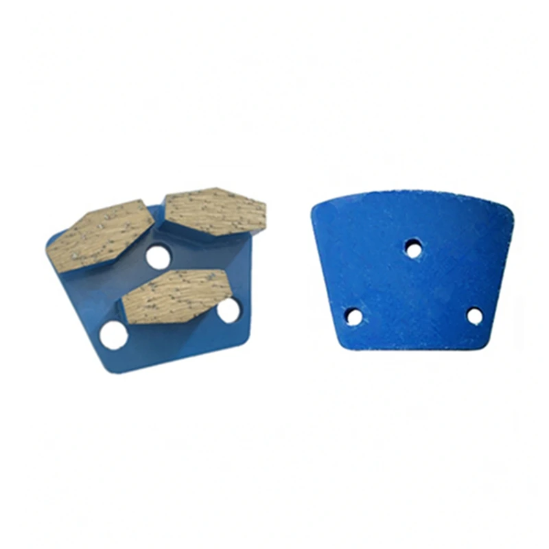 12 шт. трапециевидные алмазные шлифовальные диски с тремя сегментами|Абразивные