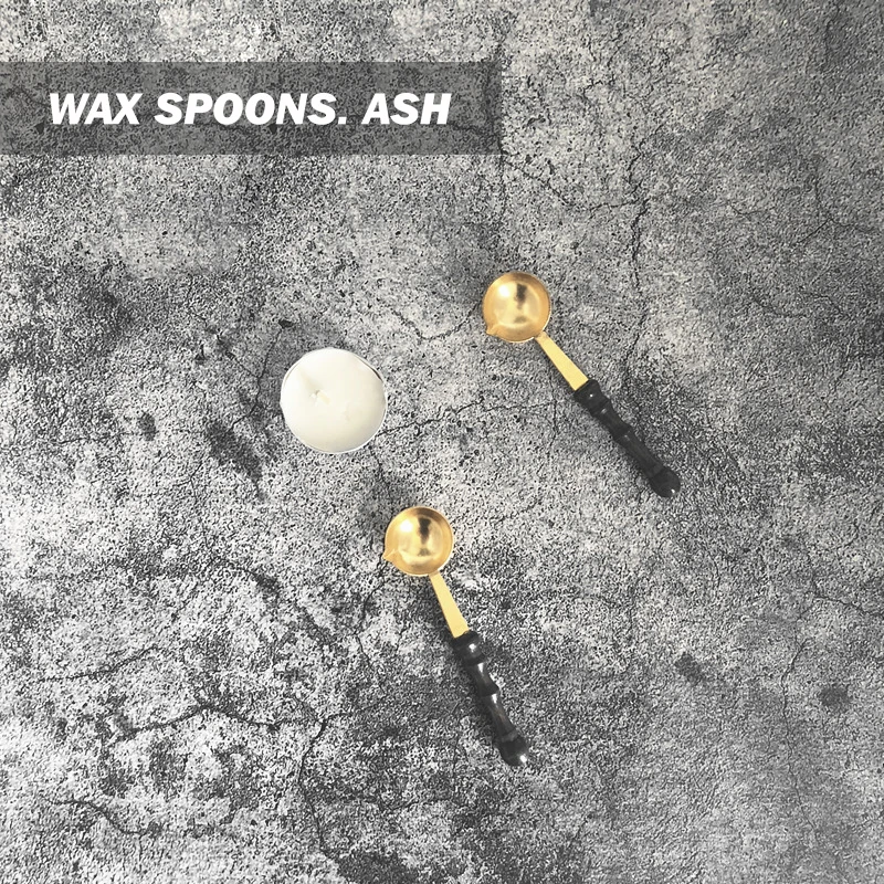 Винтажные аксессуары для скрапбукинга с металлической ложкой и деревянной