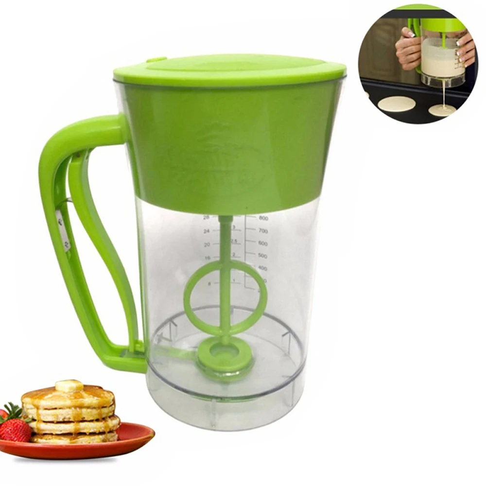 

New Fast Automatic Kitchen Mixing Pancake Maker Express Batter Dispenser Cupcake Baking Essentials Cake 5