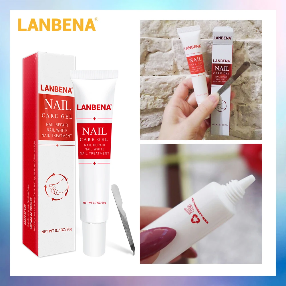 

LANBENA Nail Care Gel Fungal Nail Treatment Remove Onychomycosis Nail Care Nourishing Effective against nail Hand And Foot Care