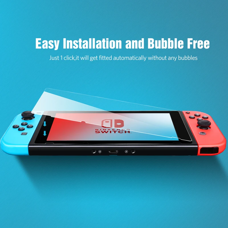 2PCS Unbreakable High Hardness Tempered Glass For Nintendo Switch Screen Protector For Nintendo Switch NS HD Protective Film images - 6
