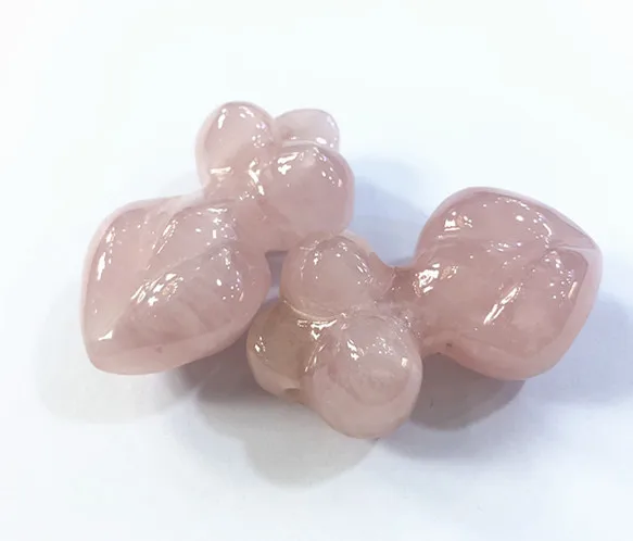 Подлинная Подвеска из розового кварца оптовая продажа розовые кварцевые