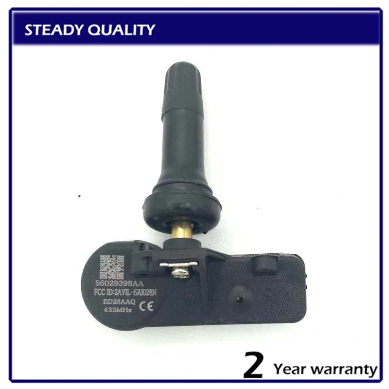 Датчик давления в шинах 56029398AB 68241067AB 433 МГц для CHRYSLER JEEP Wrangler DODGE Fiat Freemont RAM 2011-2017 4 шт.