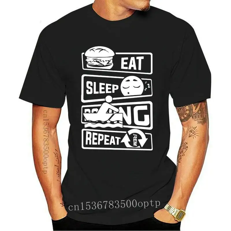 Новинка 2021 брендовая одежда футболки смешная футболка с надписью Eat Sleep и гребнем