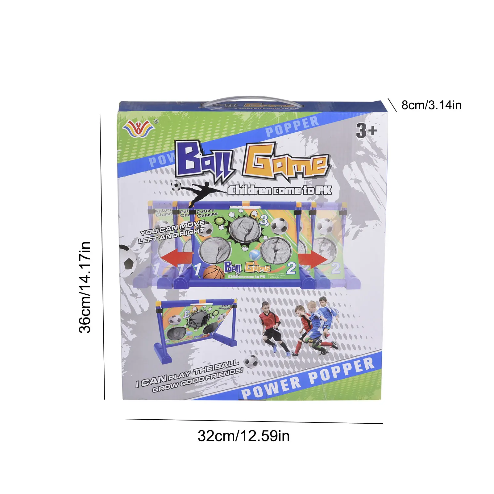 

Electric Soccer Goal Net Set with electric moving target with Pump Basketball for child Education toys Table Soccer Set