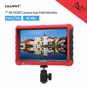 Lilliput A7s 4K Monitor 7 Inch HD IPS Screen 500cd/m2 Field Camera Monitor 4K HDMI Video for Nikon Canon Sony Fujifilm DSLR