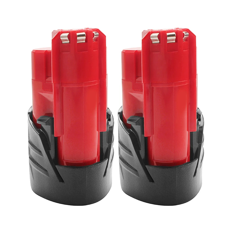 

3000mAh 12V Replacement Battery Compatible with Milwaukee M12 XC 48-11-2410 48-11-2420 48-11-2411 12-Volt Cordless Tools Batteri