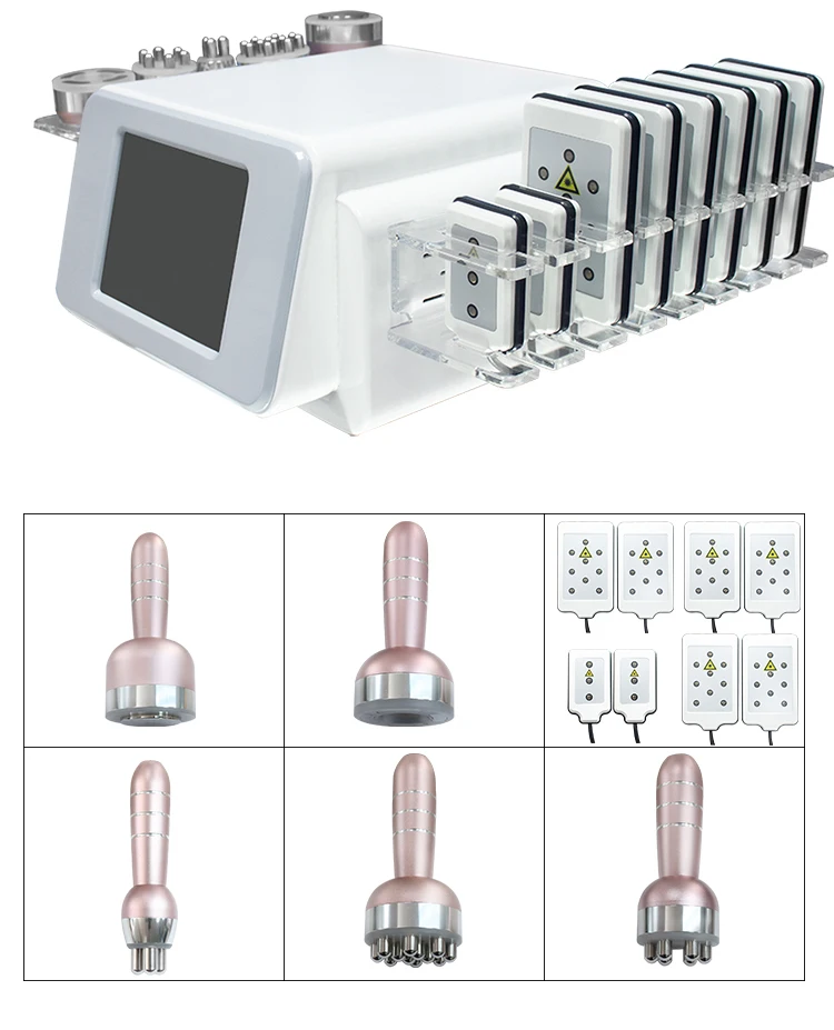 New Promotion 5 In 1 Ultrasonic 40k Cavitation Vacuum Lipo Laser Slimming Machine for Salon Spa | Красота и здоровье