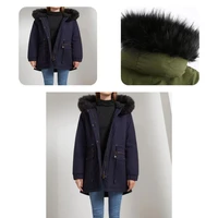 great cotton coat fashionable zipper stylish cotton outwear ladies jackets women coat women coat