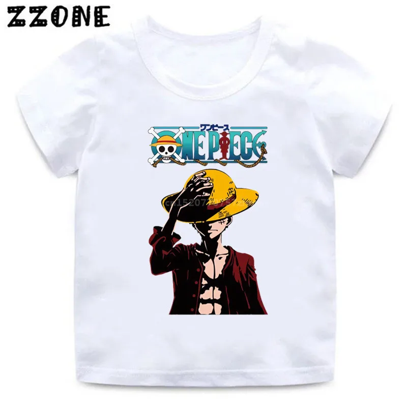 Детская футболка для мальчиков Luffy Ace Sabo Law Zoro &amp Nami детские футболки с принтом