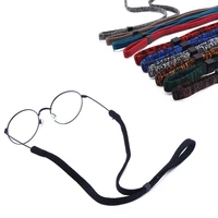 skid resistance eyeglass chain premium soft neoprene glasses anti slip strap stretchy neck cord sports sunglasses retainer strap