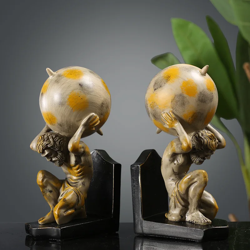 Американская ретро статуя HERCULES для книг антишаровая фигурка книжка фигурки