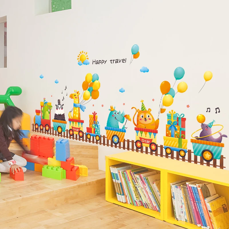 Baby Boy Infant Child Kids Wallpaper Sticker for Children’s Room Wall Bedroom Decorative Vinyl Decoration | Дом и сад