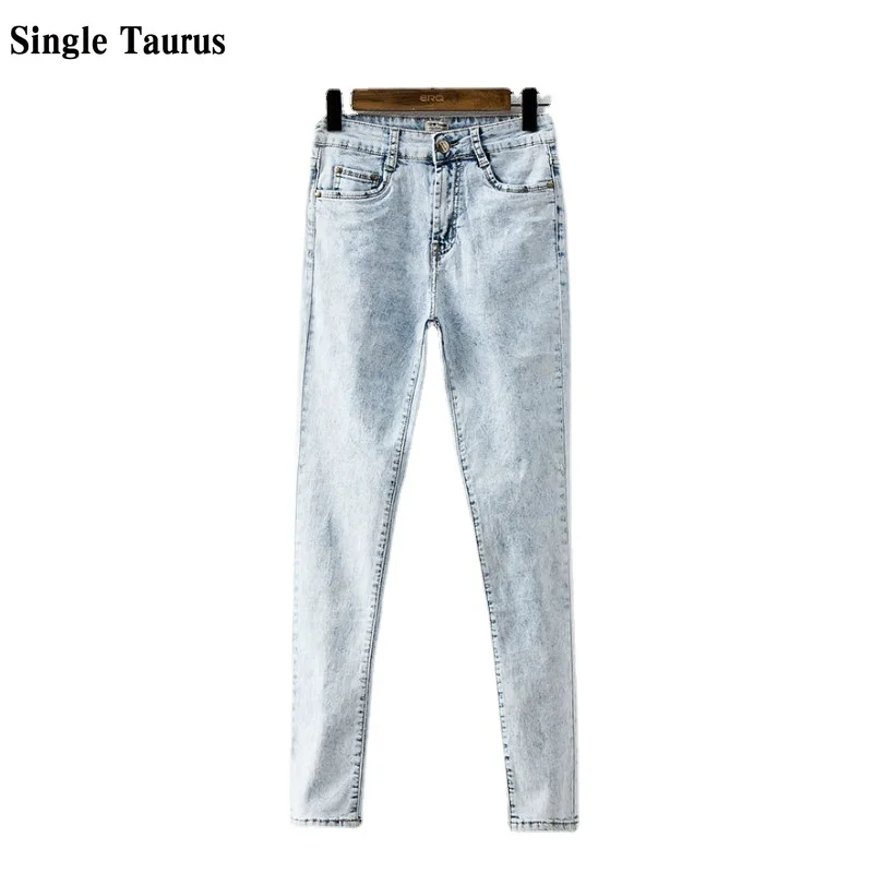 Женские обтягивающие джинсы со снежинками эластичные хлопковые брюки с высокой