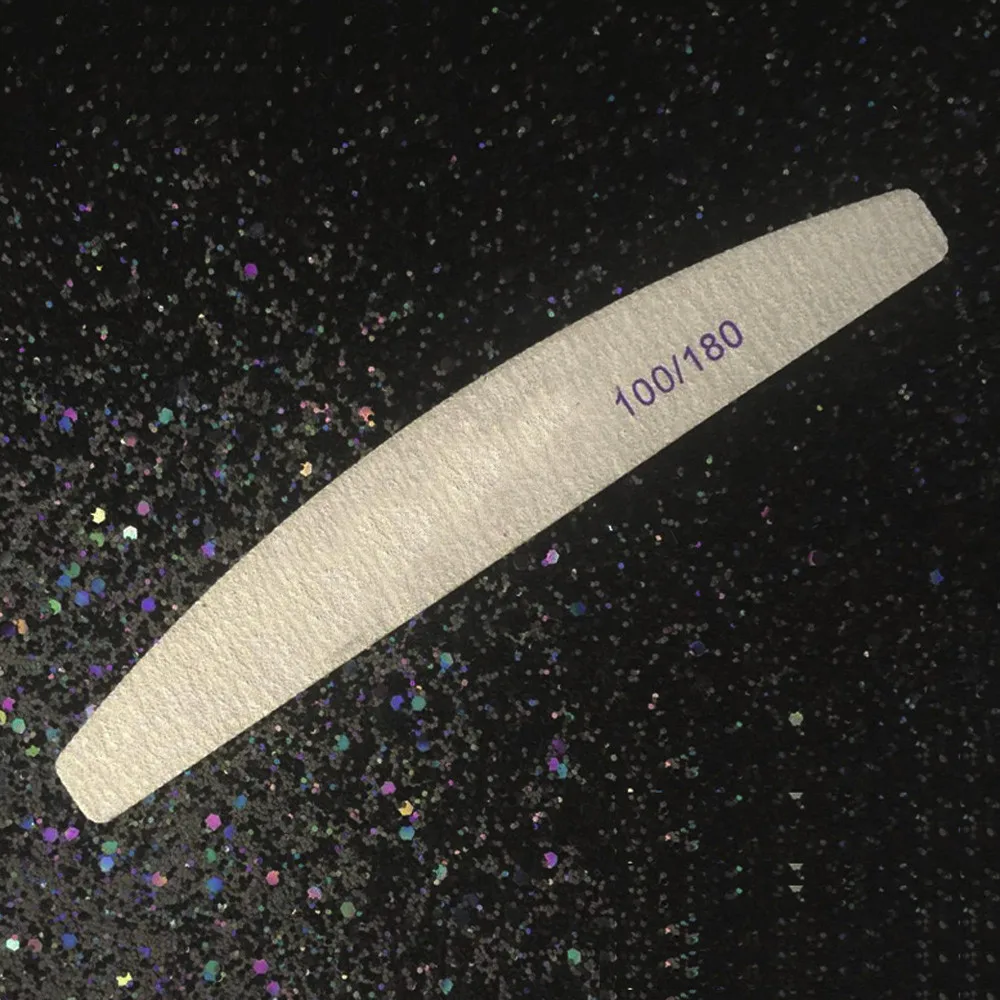 10PCS Nail Buffers File For UV Gel White Buffer Block Polish Manicure Pedicure Sanding Art Tool | Красота и здоровье