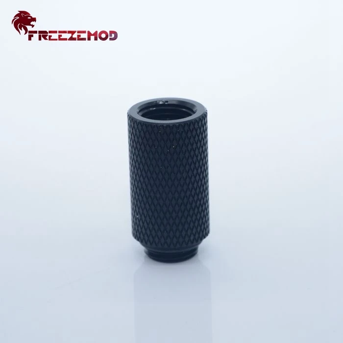 FREEZEMOD male to female thread extender G1/4'' (extended 30mm) computer pc water cooler fitting.HYCLZ M30|water cooling|water cooling