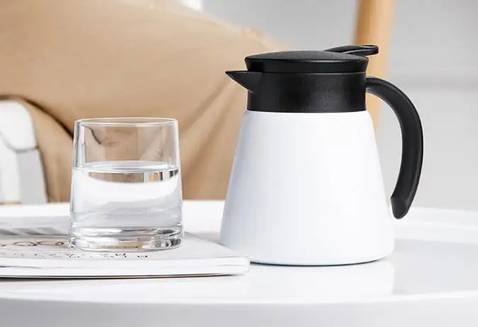 Изолированная бутылка для воды из нержавеющей стали герметичная большая