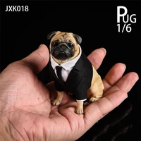 jxk018 16 scale action figure scene accessories model pug dog frank pet figure for 12 action figures